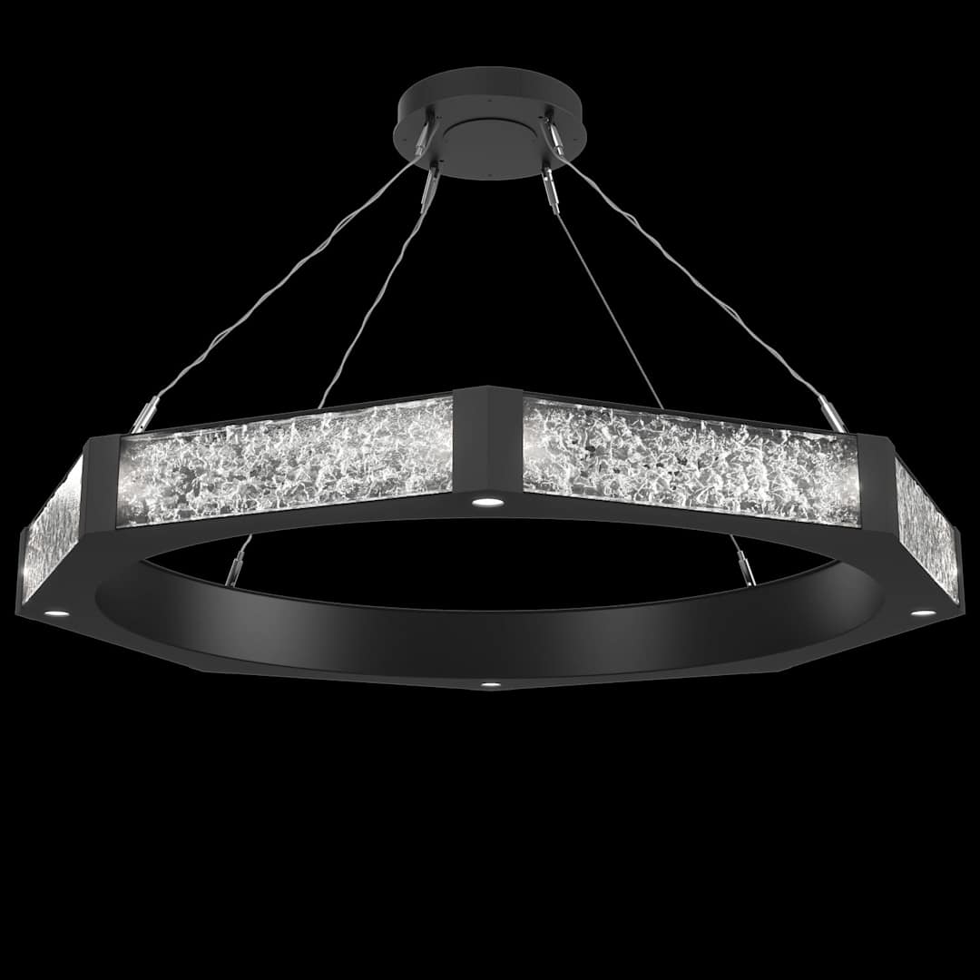 Glacier 20 Light 48" Wide LED Ring Chandelier