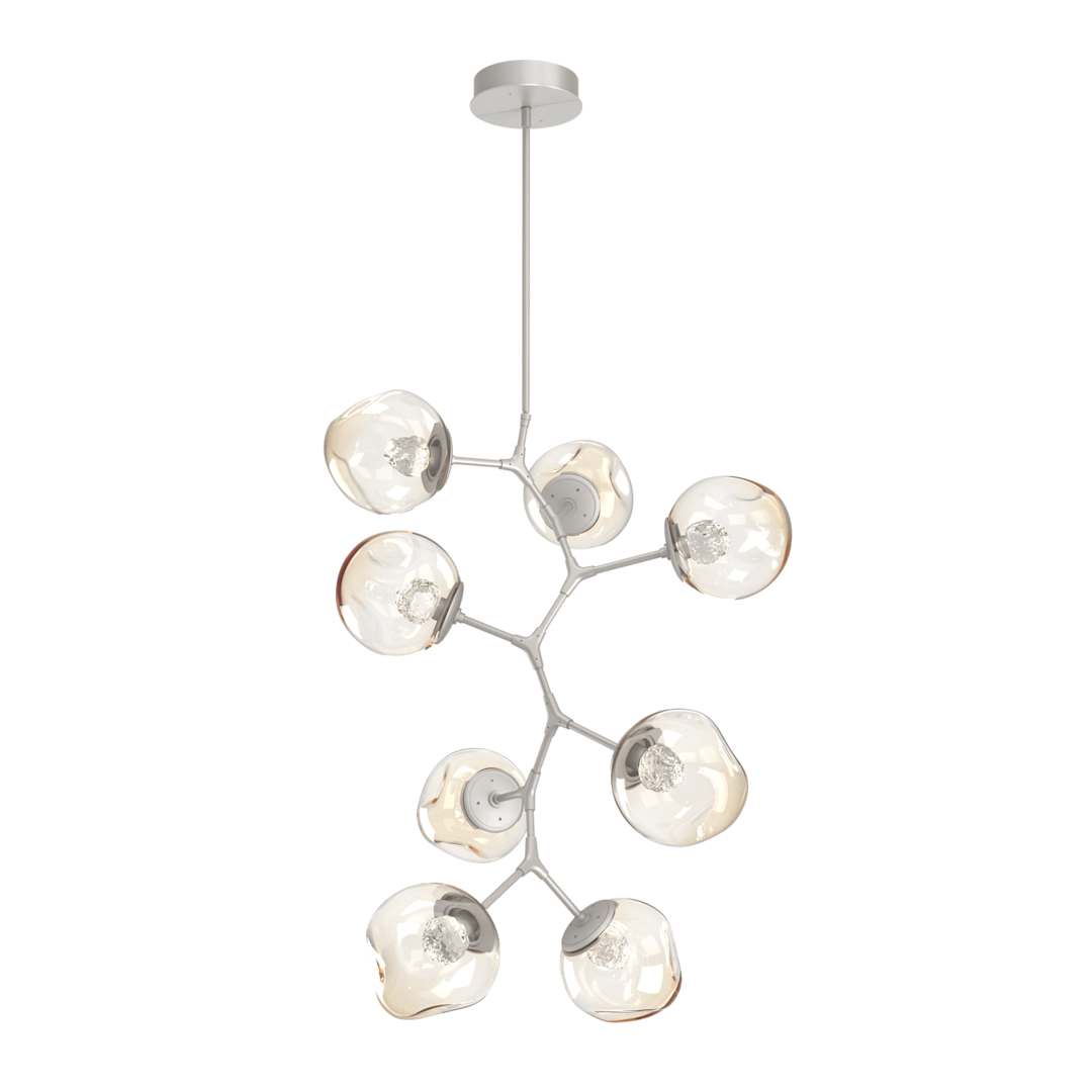 Luna 32" Wide LED Crystal Abstract Chandelier