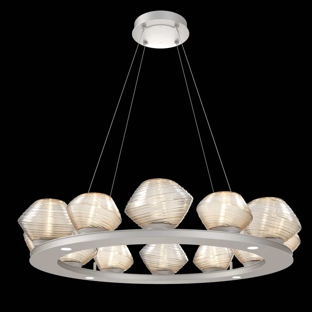 Mesa 16 Light 39" Wide LED Ring Chandelier - 3000K