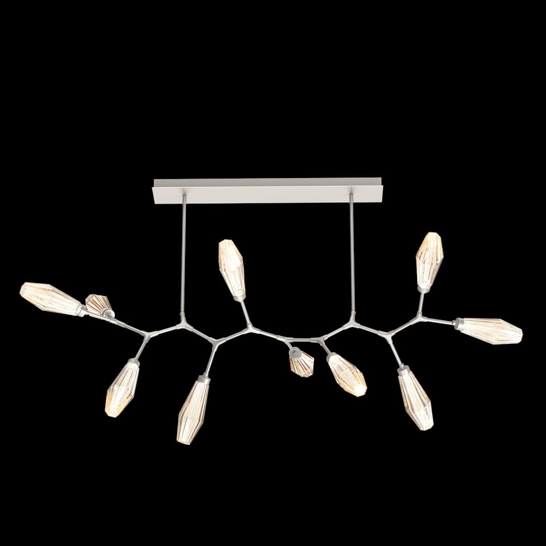 Aalto 10 Light 68" Wide LED Abstract Chandelier - 3000K