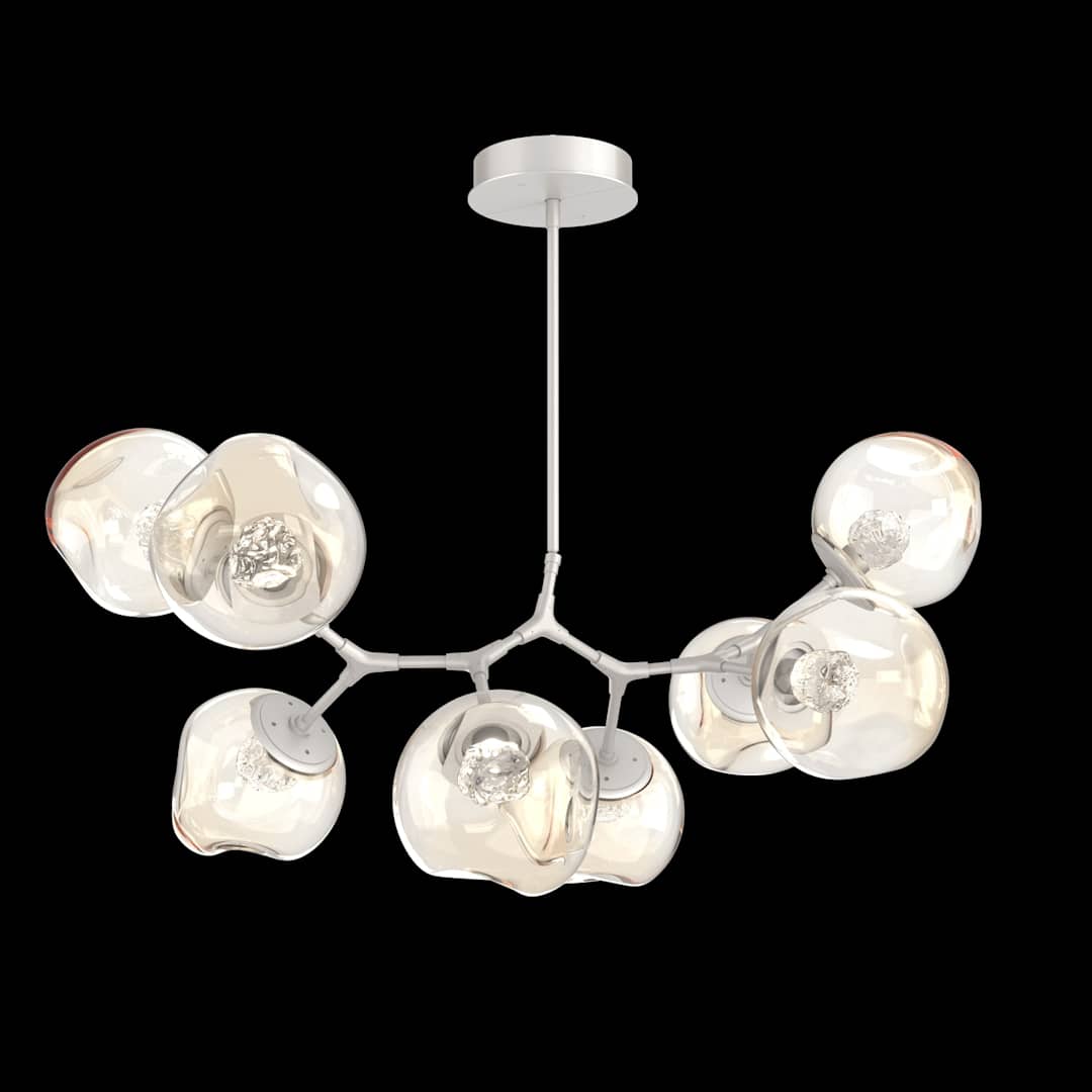 Nebula 10 Light 63" Wide LED Abstract Chandelier - 2700K