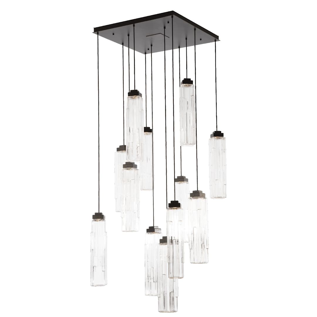 Ledgestone 12 Light 32" Wide LED Multi Light Pendant