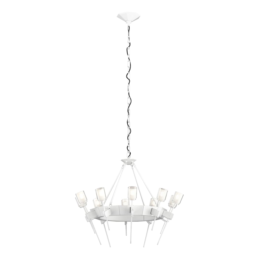 Echo 10 Light 33" Wide Chandelier