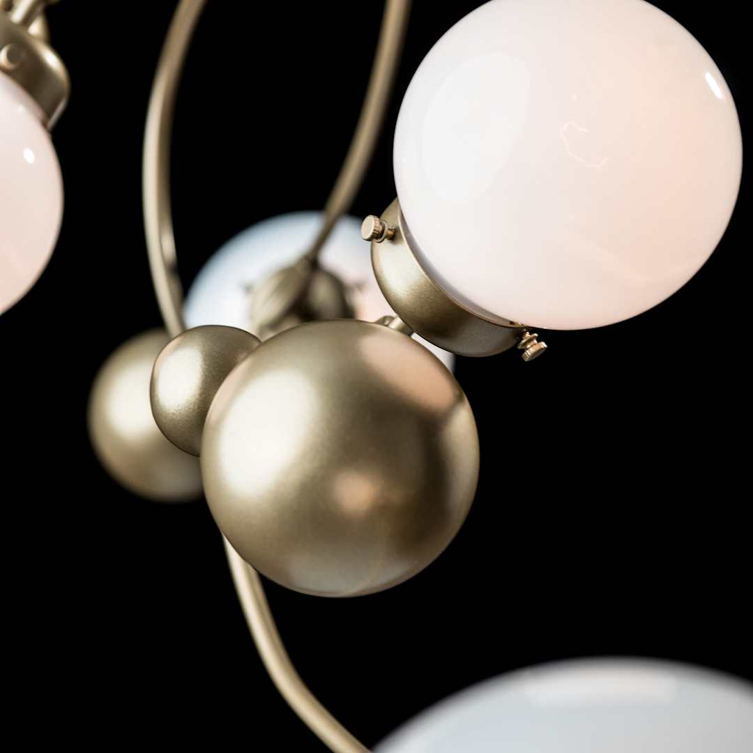 Sprig 4 Light 42" Wide Abstract Chandelier