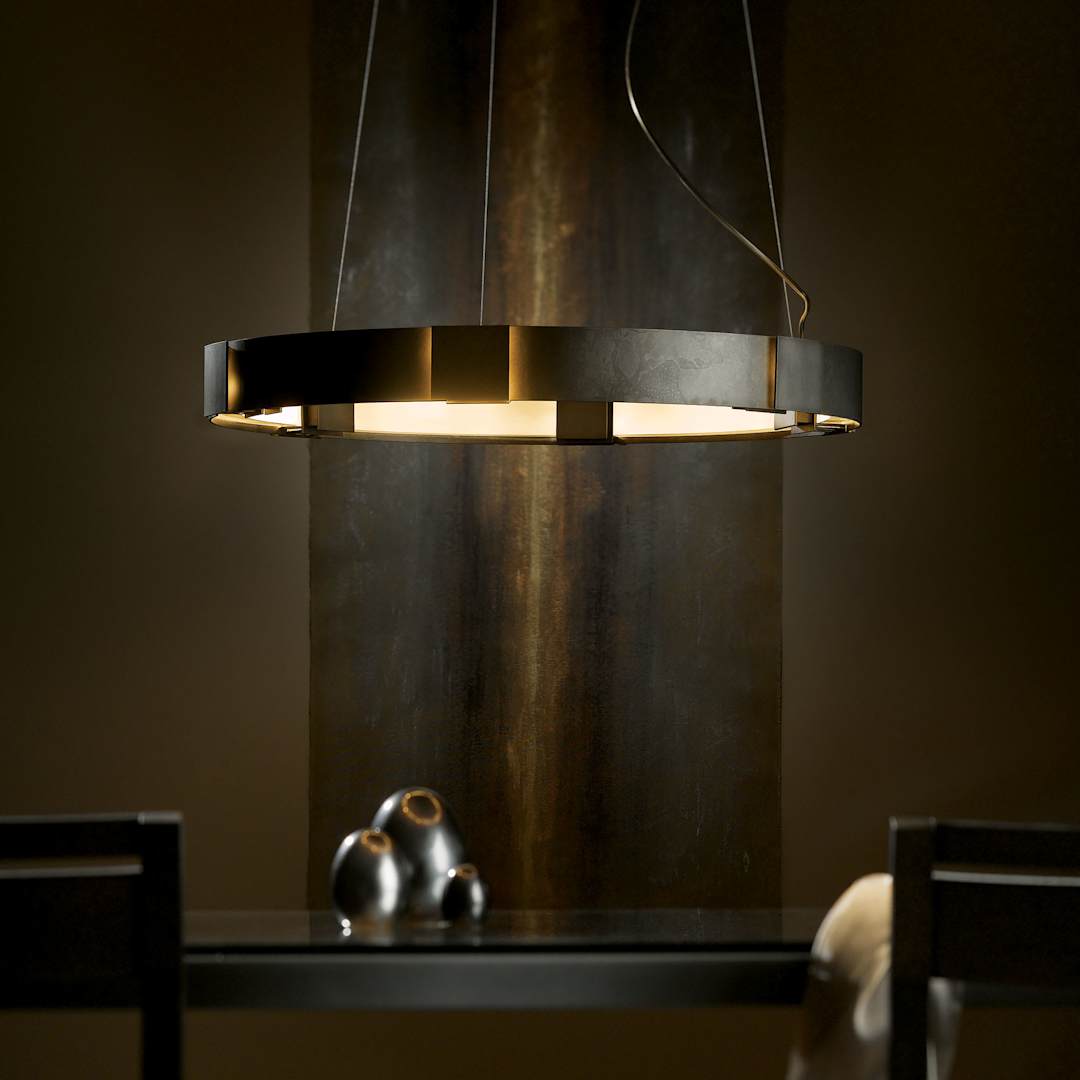 Aura 6 Light 29" Wide Ring Chandelier