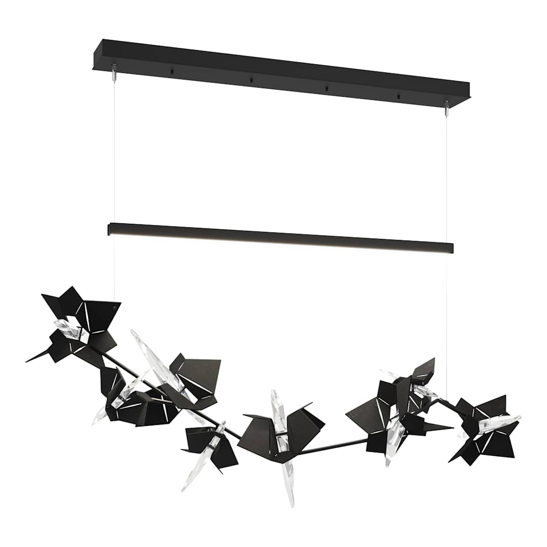 Belladonna 50" Wide LED Crystal Linear Pendant