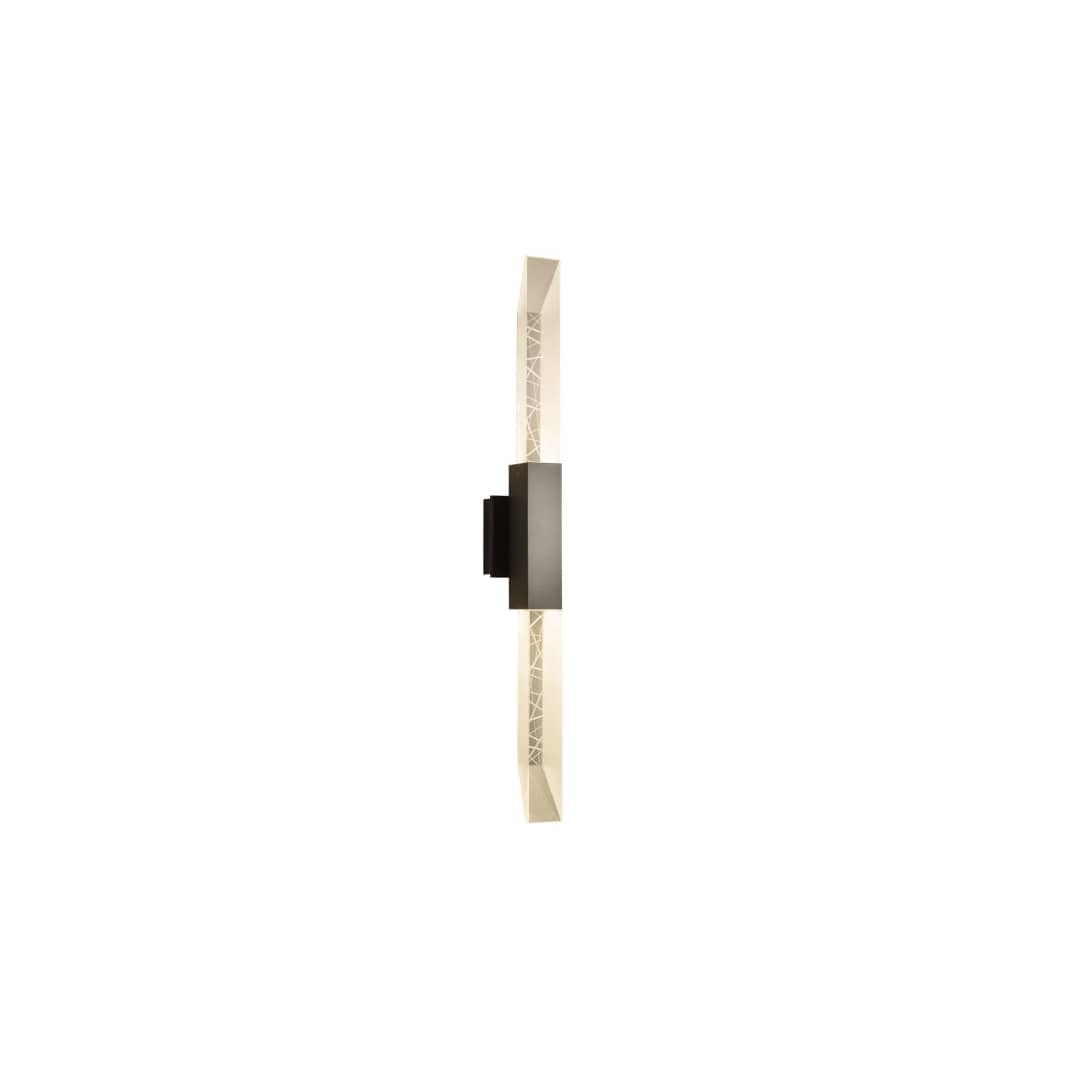 Refraction 2 Light 36" Tall LED Outdoor Wall Sconce