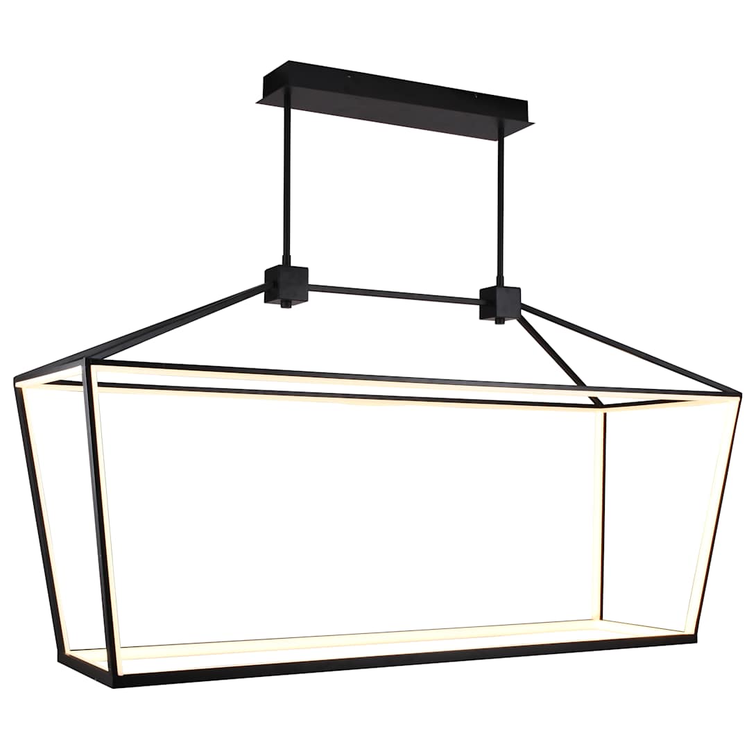 Linden 54" Wide LED Linear Chandelier