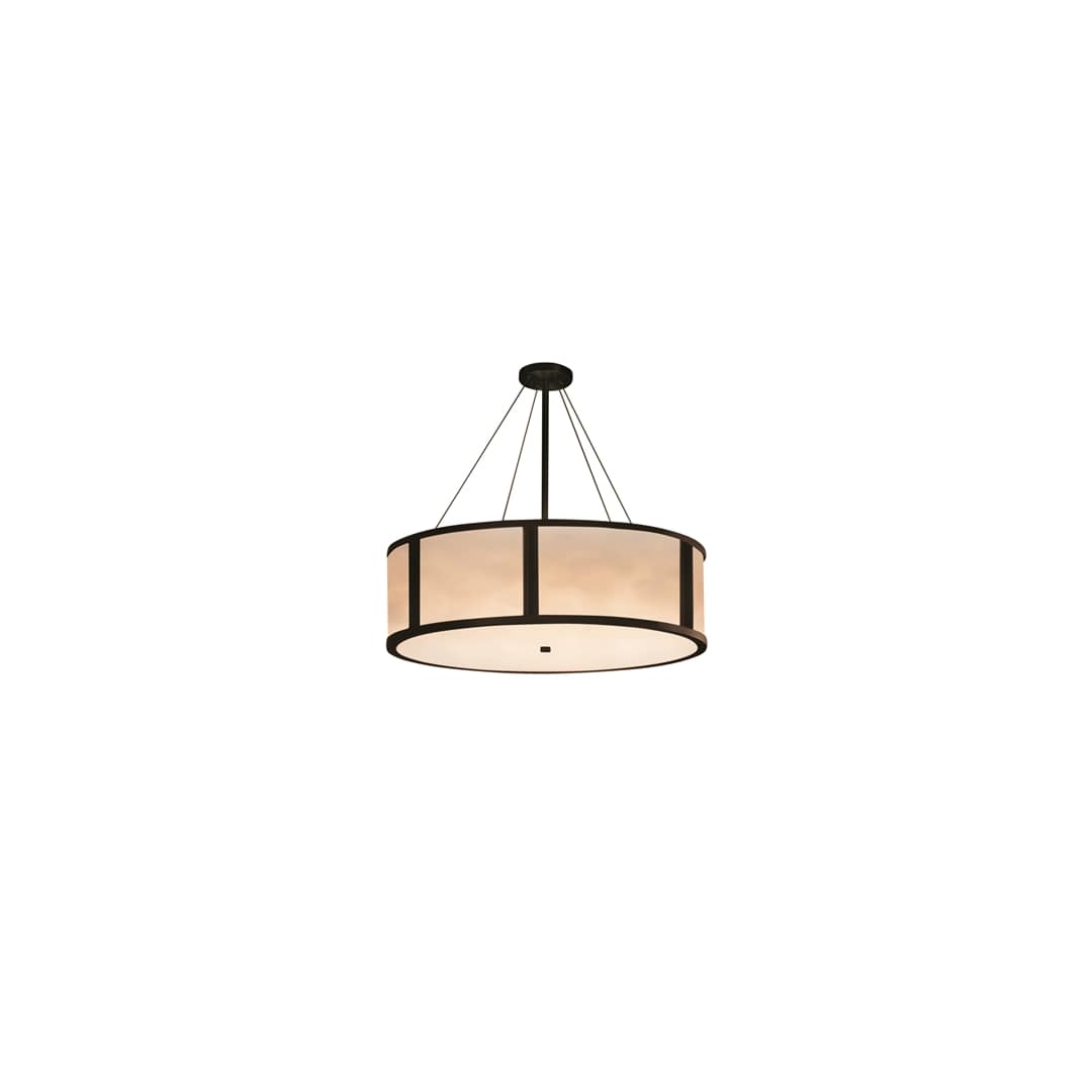 Clouds??Tribeca 8 Light 48" Wide Drum Chandelier