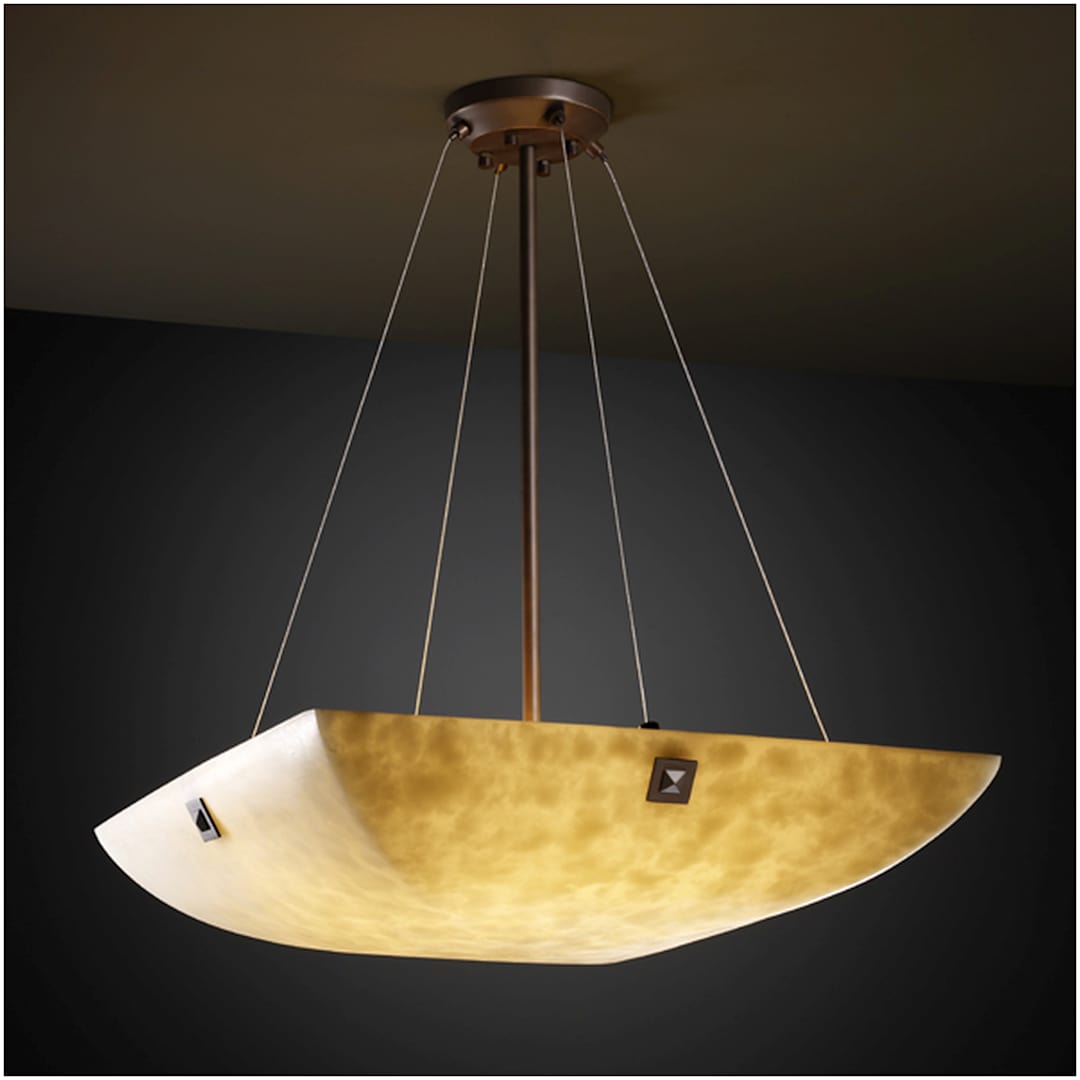 Clouds 8 Light 48" Wide Pendant with Clouds Resin Shade