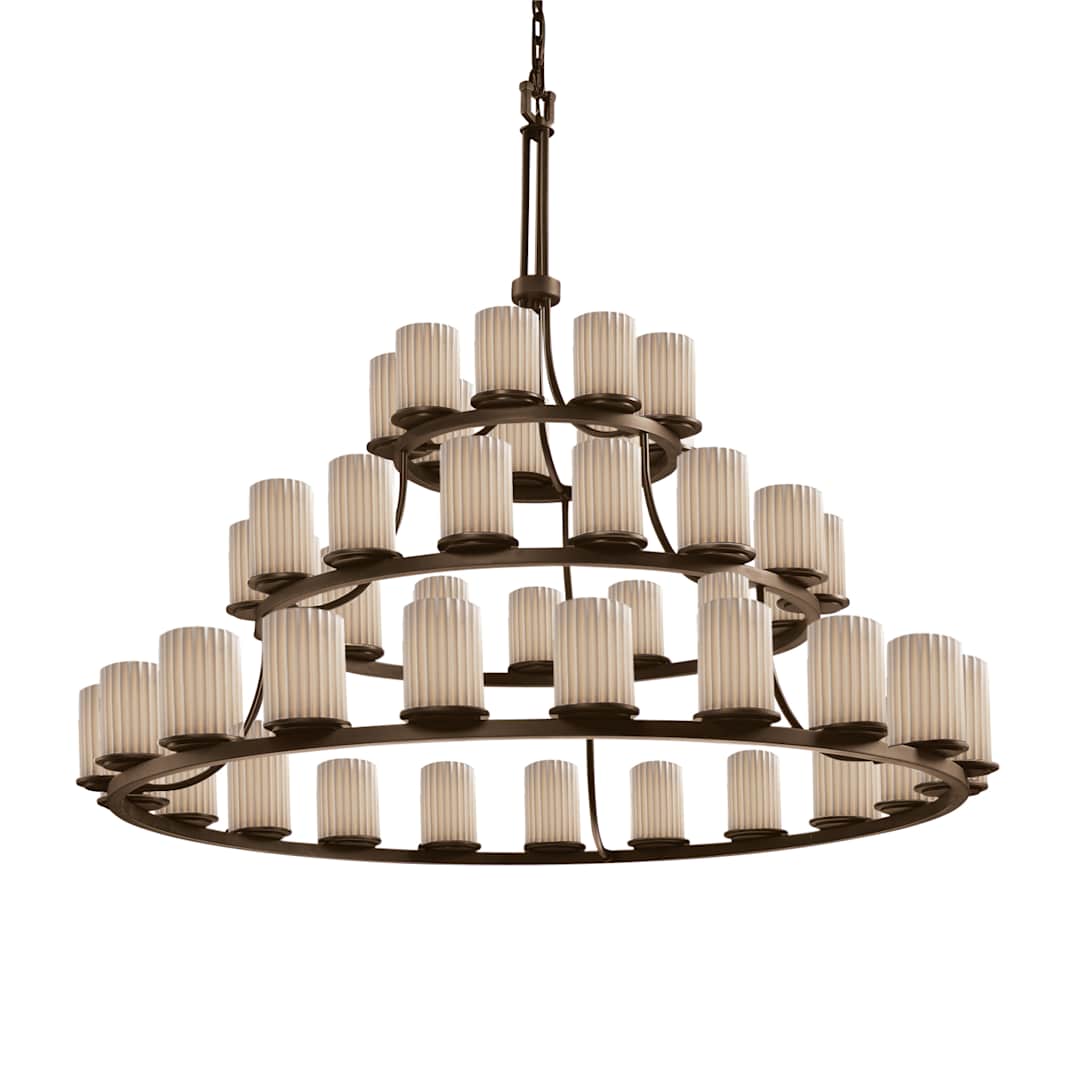 Limoges 45 Light 3 Tier Chandelier