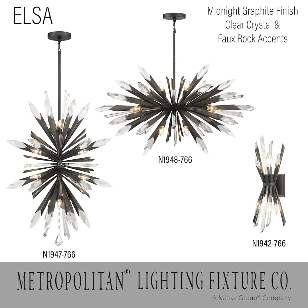 Elsa 12 Light 42" Wide Crystal Pendant