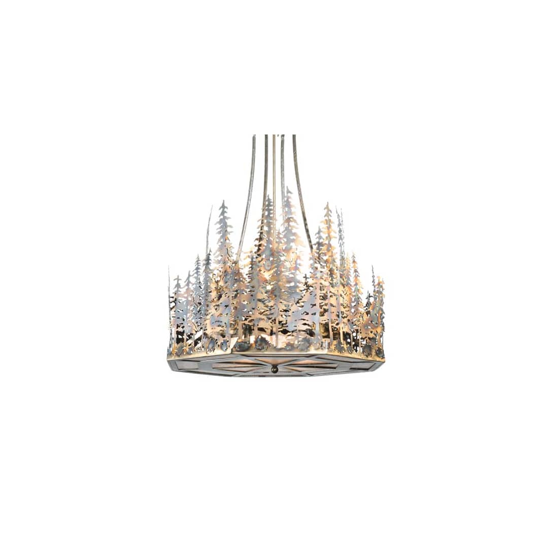 Pine Lake 4 Light 30" Wide Chandelier