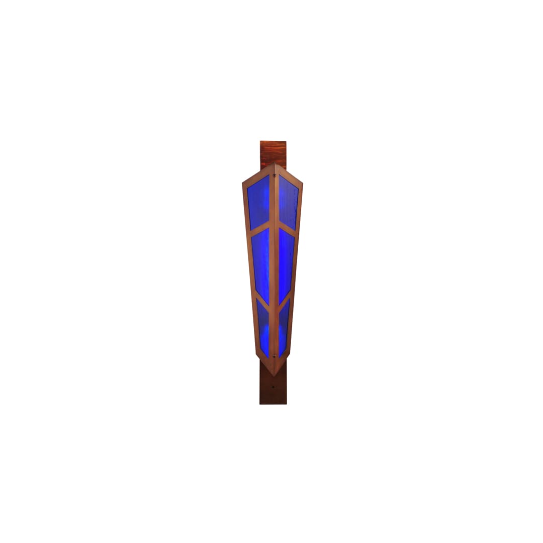 Deep Polaris 2 Light 78" Tall Wall Sconce