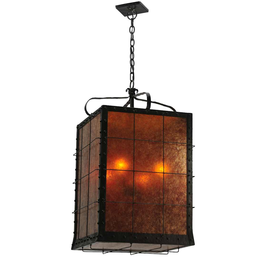 18" Square Vostok Pendant