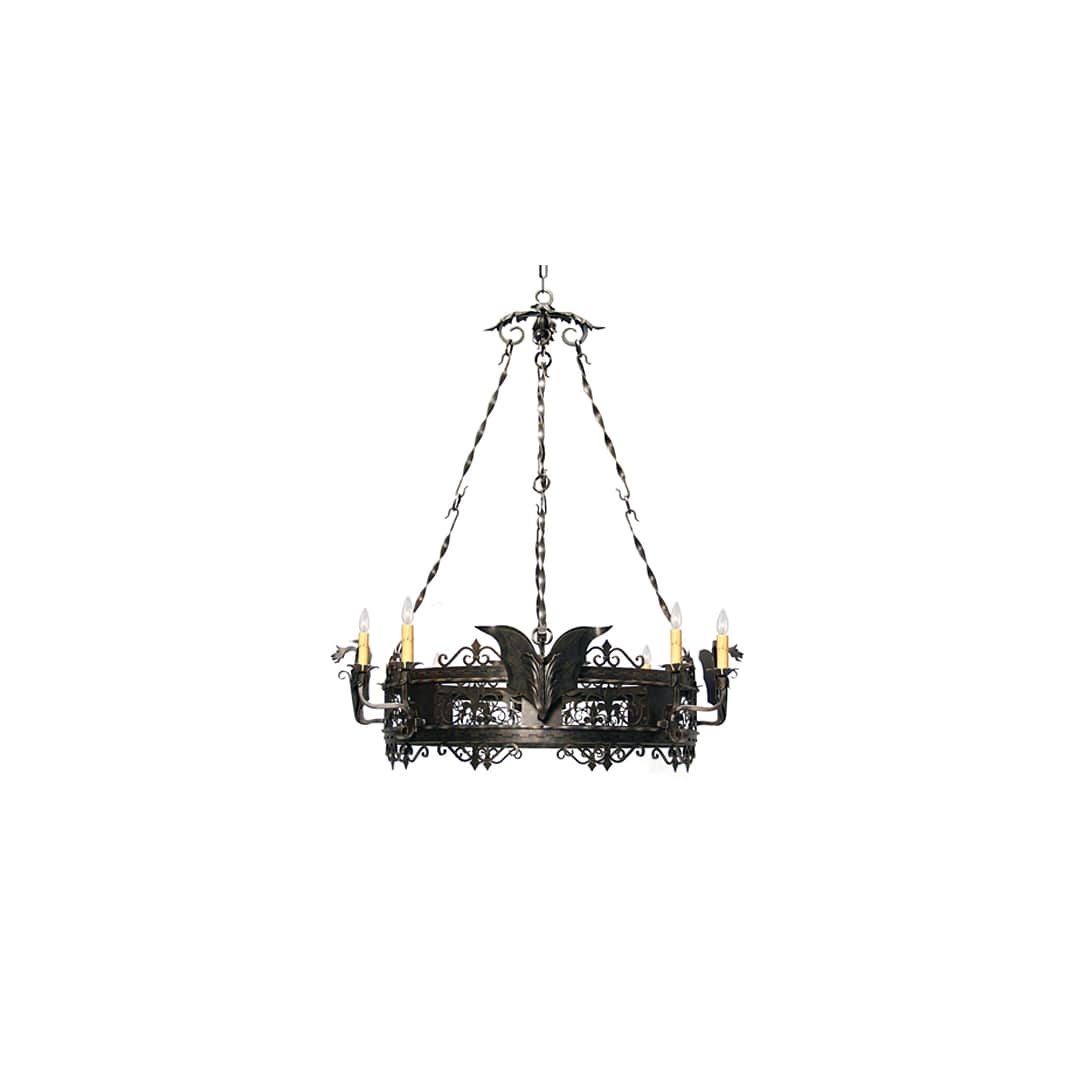Dragone 8 Light 46" Wide Taper Candle Style Chandelier
