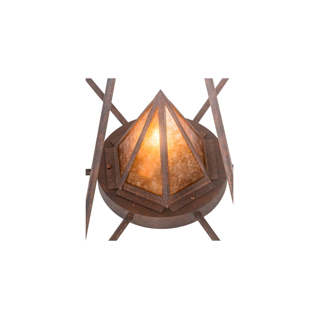Desert Arrow 7 Light 30" Wide Taper Candle Style Chandelier