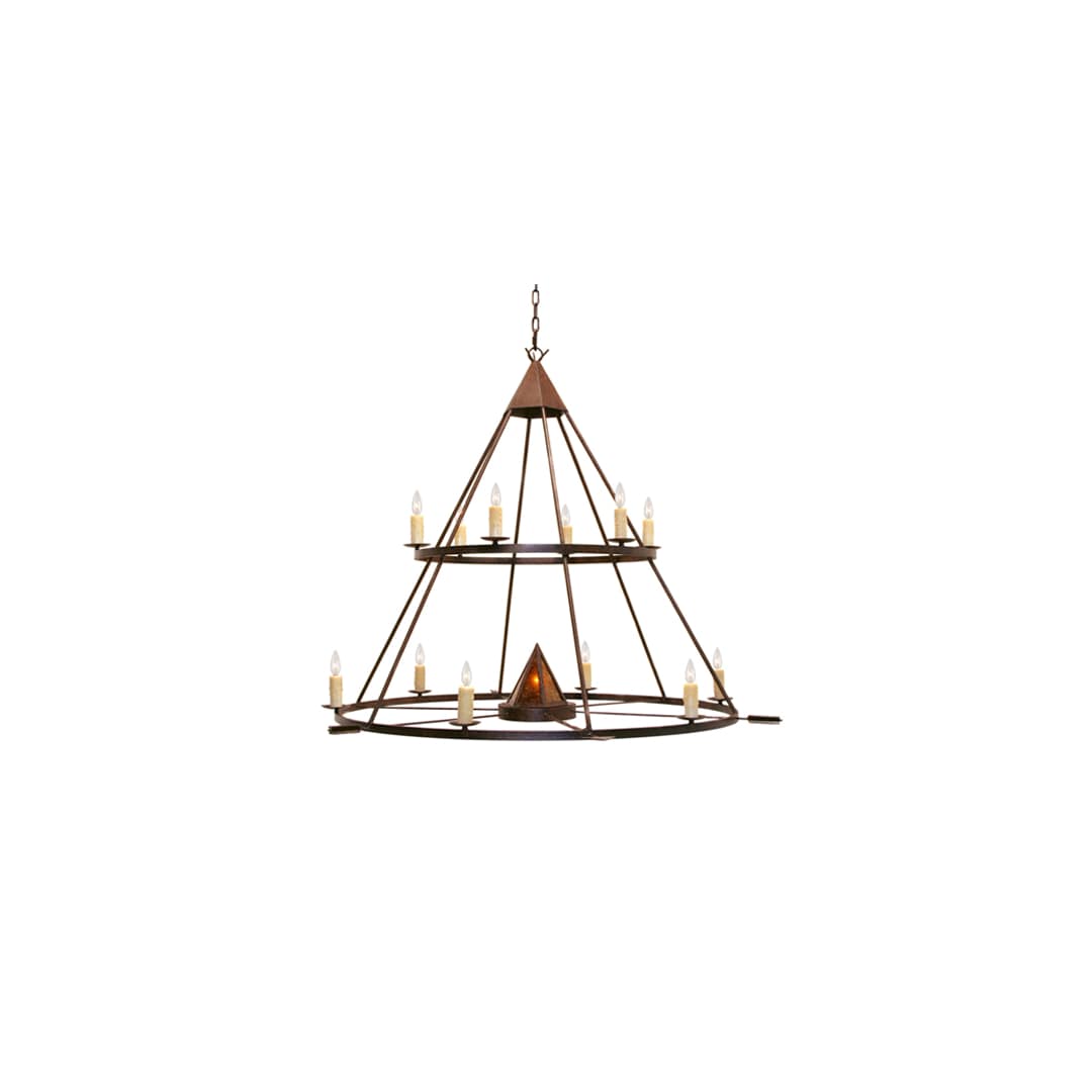 Desert Arrow 13 Light 60" Wide Taper Candle Style Chandelier