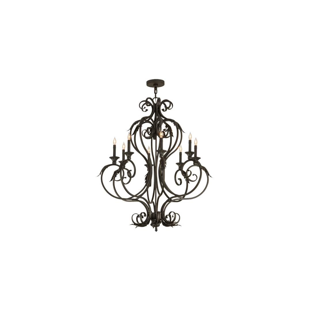 Josephine 8 Light 36" Wide Taper Candle Style Chandelier