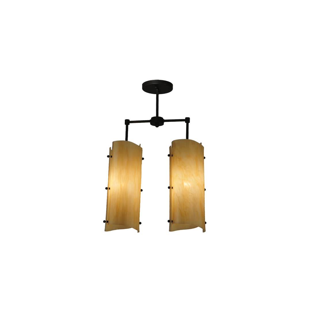 Vortex 2 Light 6" Wide Linear Pendant