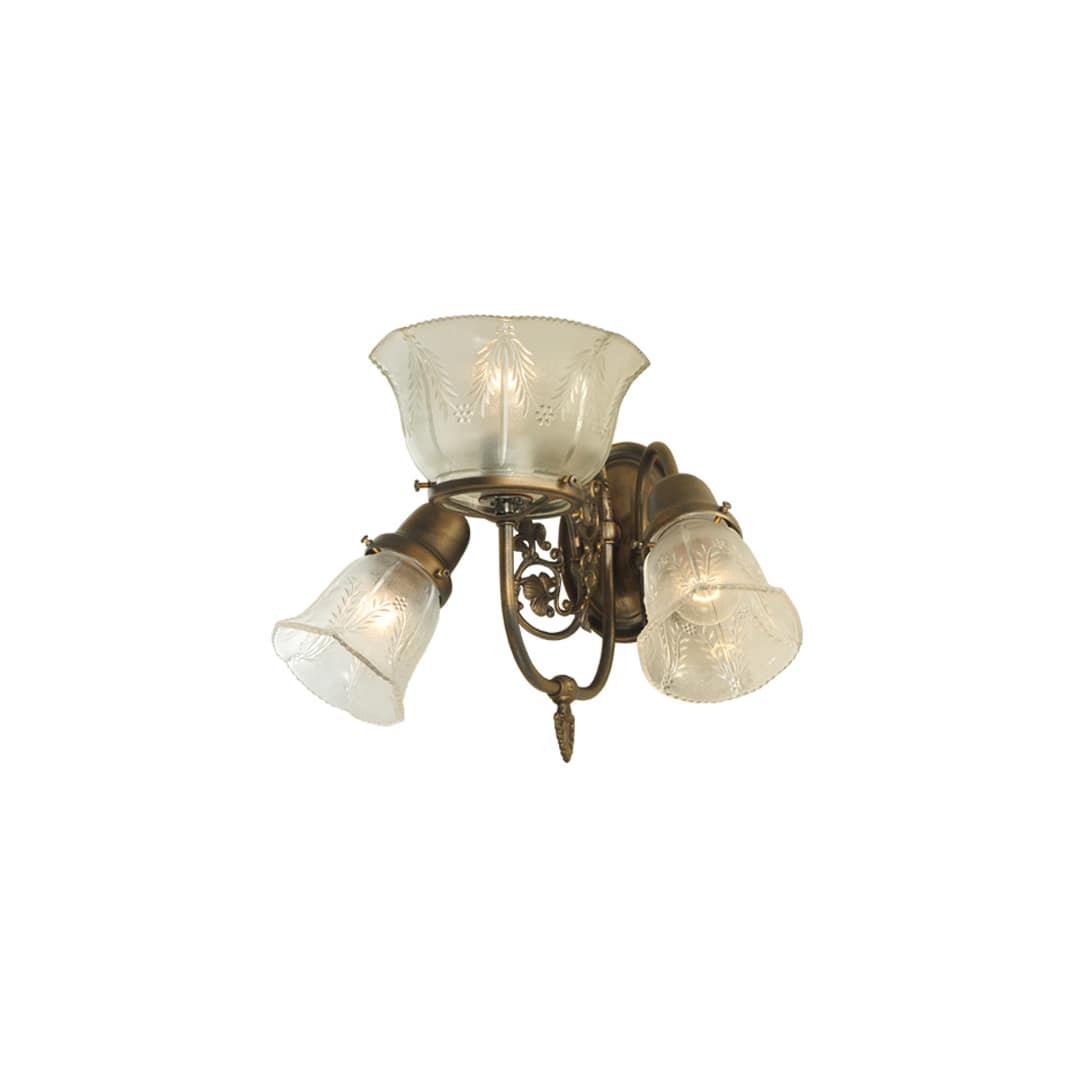 Revival 3 Light 12" Tall Wall Sconce