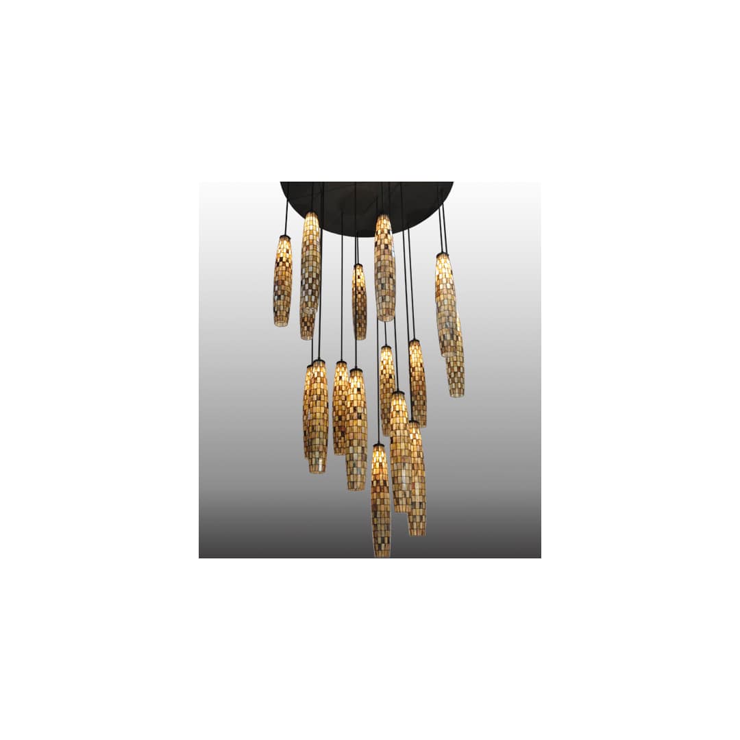Checkers 16 Light 72" Wide Multi Light Pendant