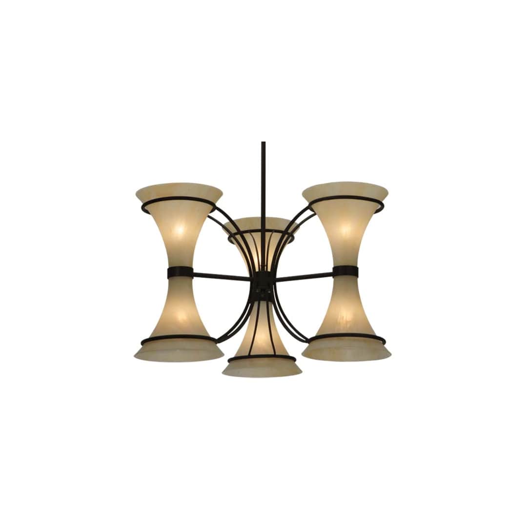 Chronos 6 Light 30" Wide Chandelier
