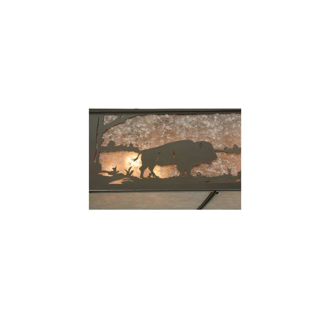 Buffalo at Lake 9 Light 17" Wide Linear Pendant