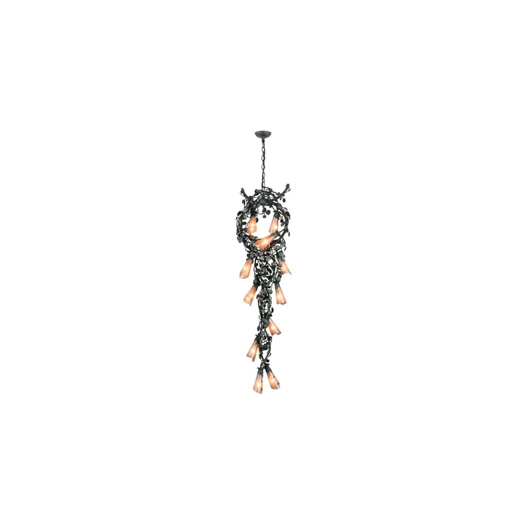 Vinca Vine 12 Light 18" Wide Abstract Pendant
