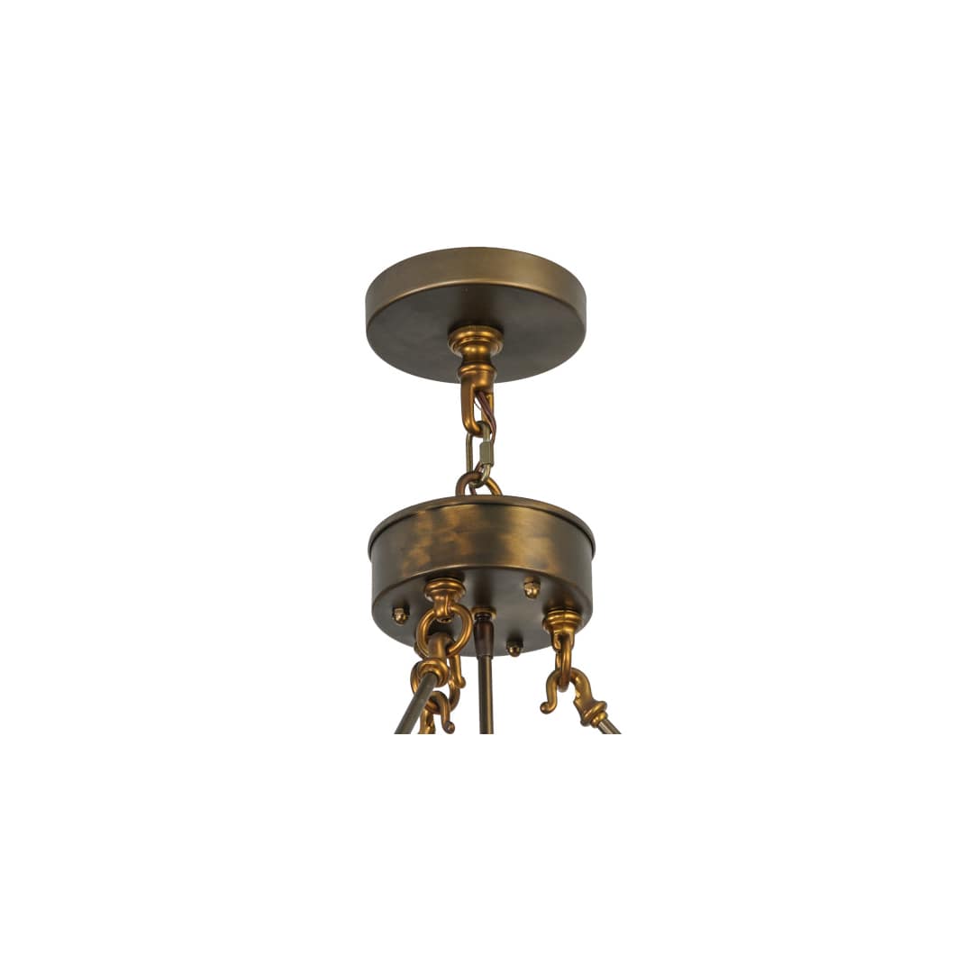Abbey 6 Light 24" Wide Taper Candle Pendant