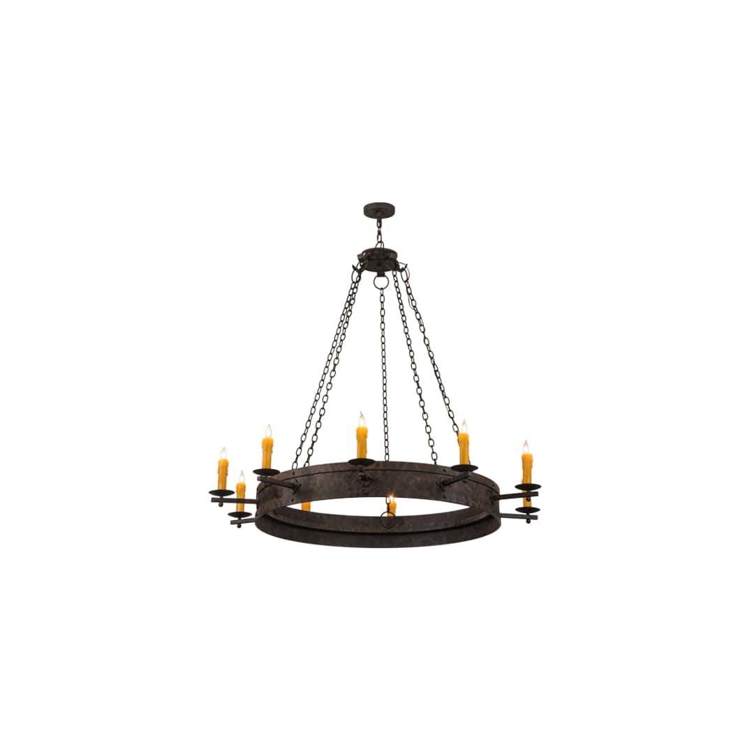 Parnella 10 Light 60" Wide Taper Candle Ring Chandelier
