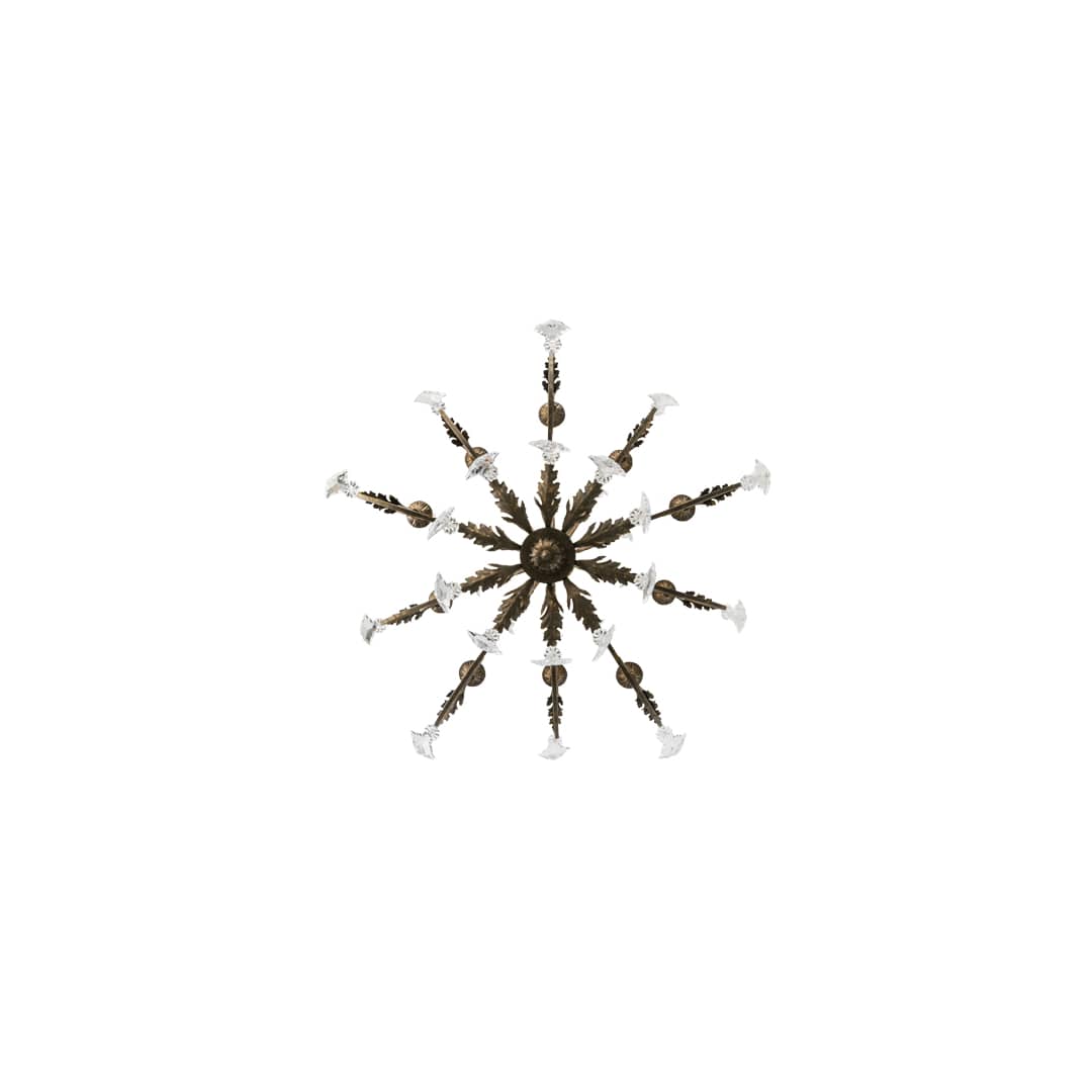 Josephine 10 Light 48" Wide Taper Candle Empire Chandelier