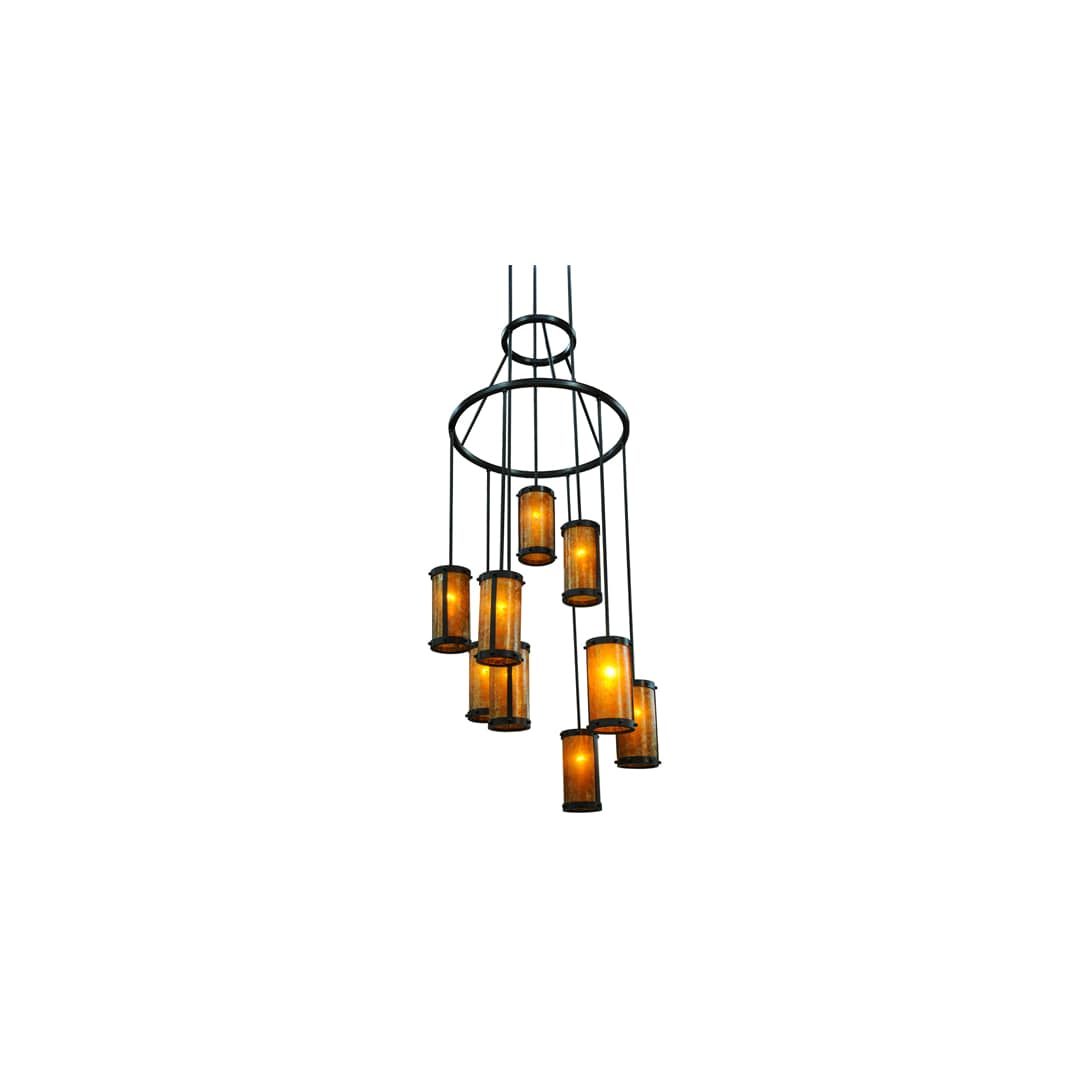 Cartier 9 Light 35" Wide Ring Chandelier