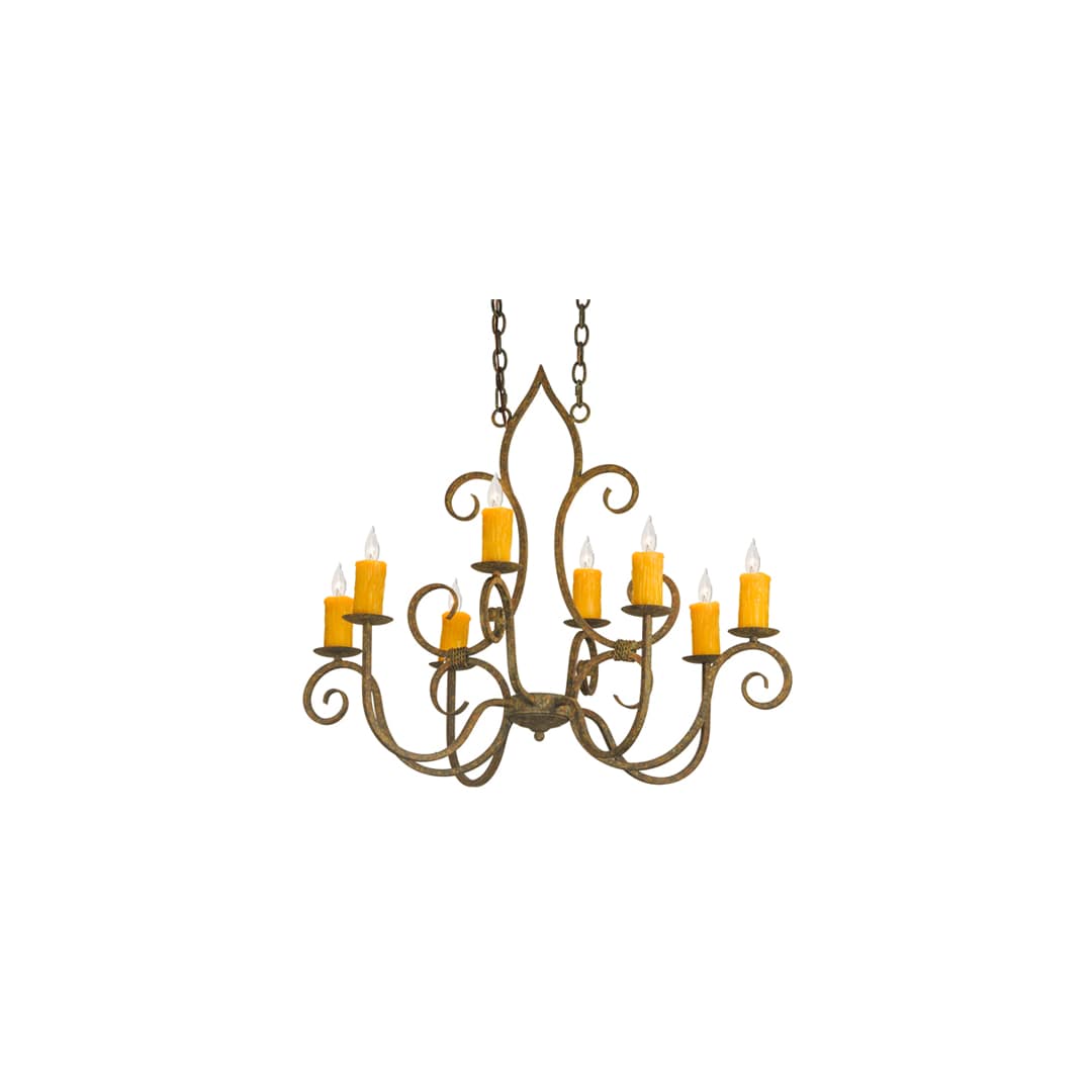 Clifton 8 Light 26" Wide Taper Candle Style Chandelier