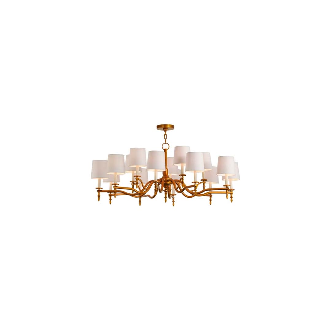 Toby 15 Light 52" Wide Chandelier
