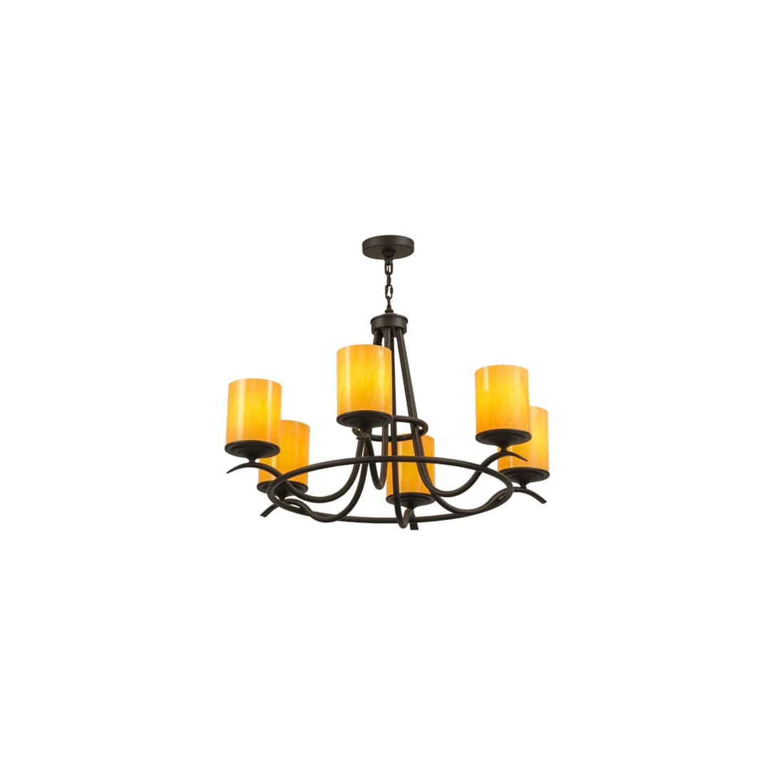 Octavia 6 Light 39" Wide Ring Chandelier