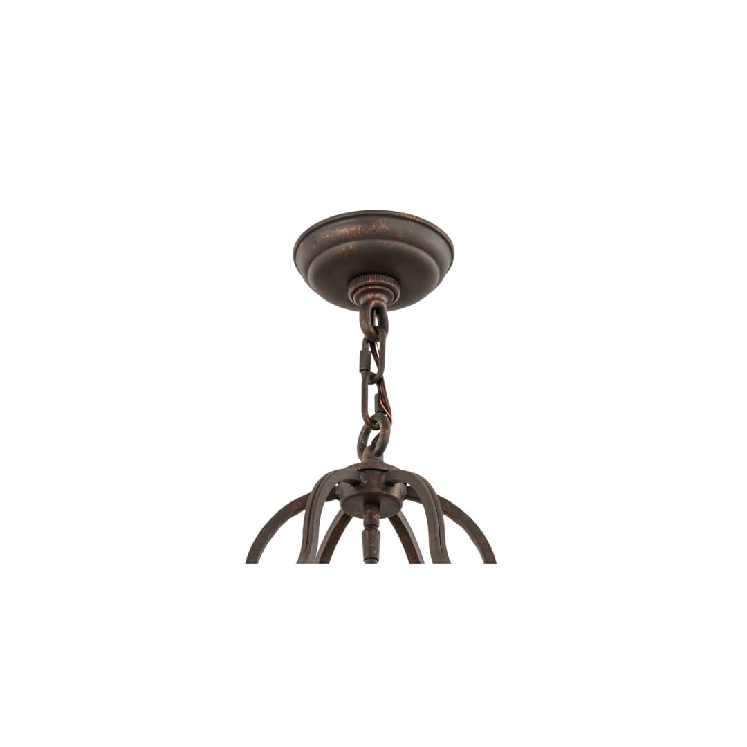 Antencio 3 Light 12" Wide Taper Candle Pendant