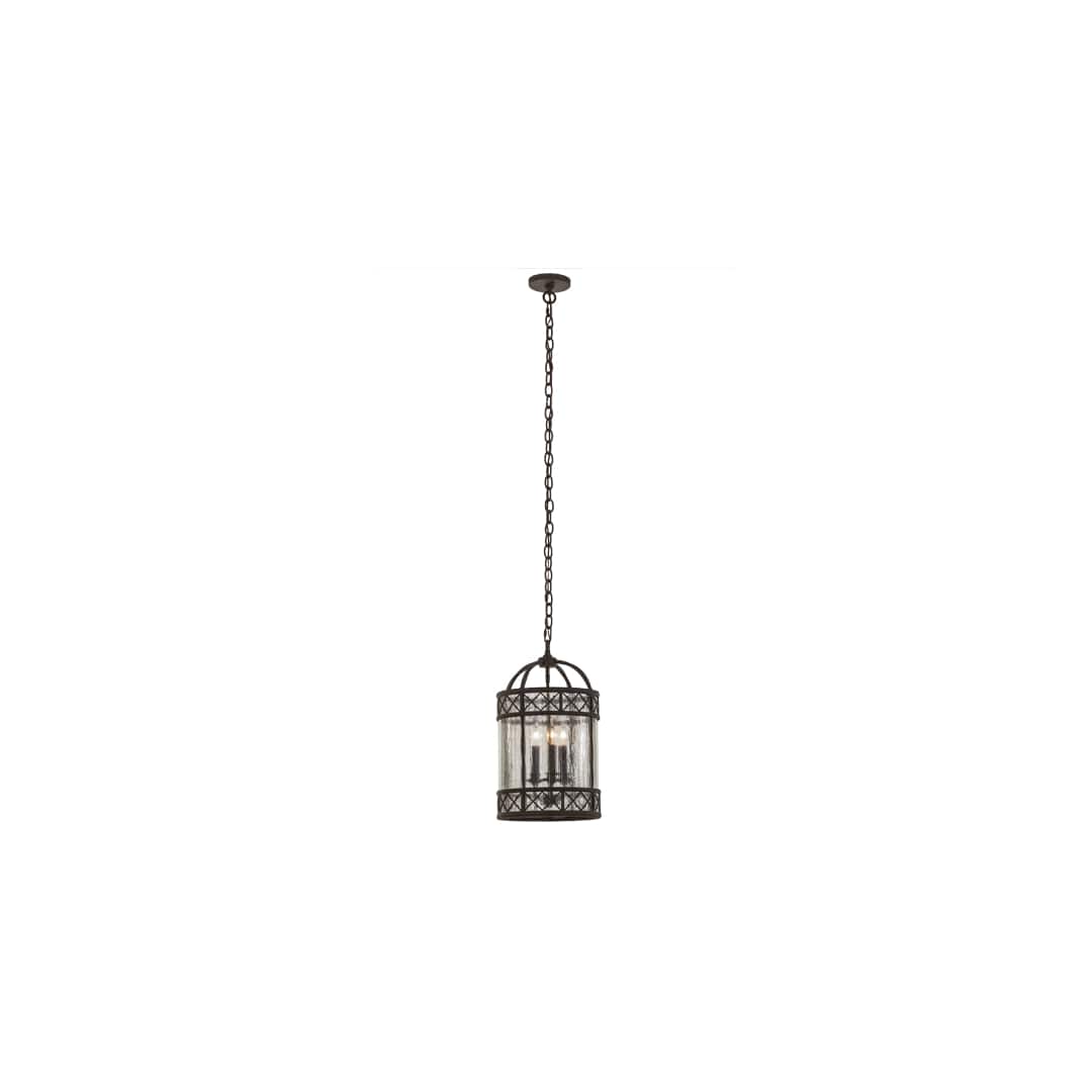 Antencio 3 Light 12" Wide Taper Candle Pendant