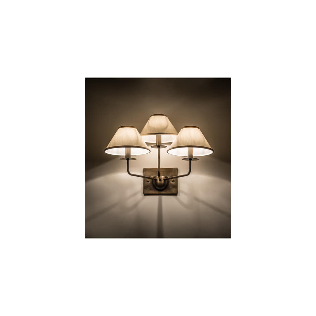 Annacostia 3 Light 14" Tall Wall Sconce