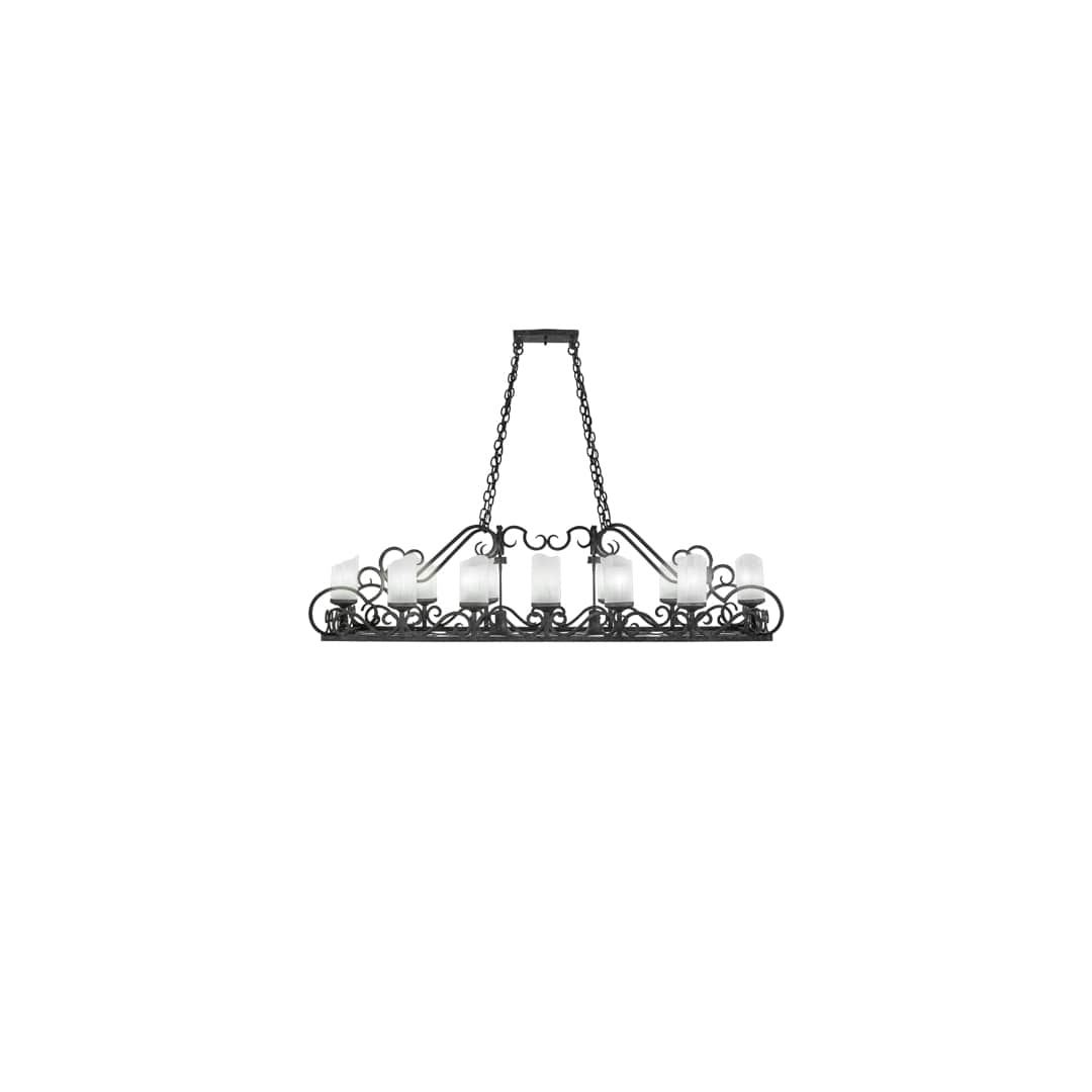 Carlotta 12 Light 31" Wide Linear Chandelier
