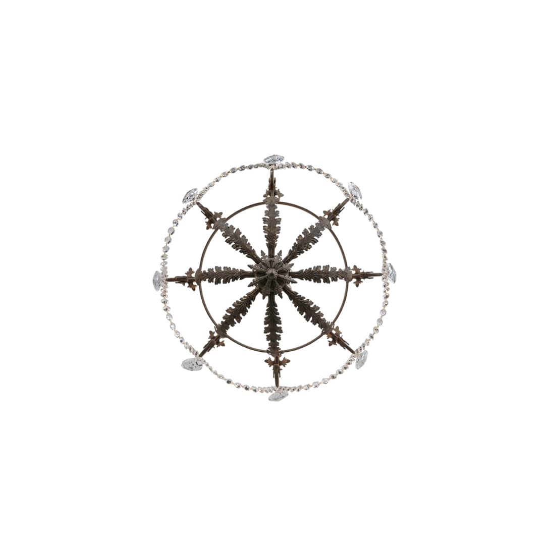 Antonia 8 Light 38" Wide Crystal Candle Style Chandelier