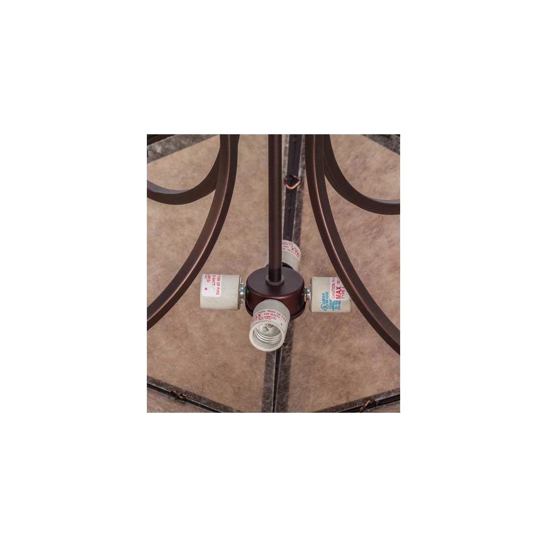 Lineage 4 Light 38" Wide Pendant