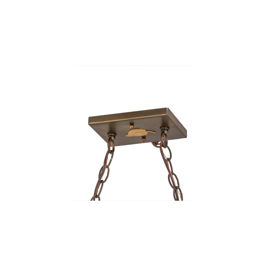 Moose at Lake 9 Light 17" Wide Linear Pendant