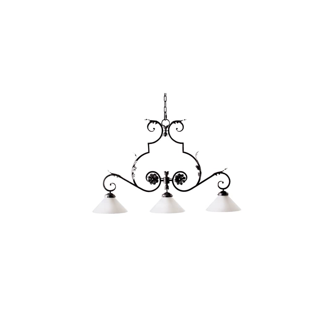 Dahlia 3 Light 12" Wide Linear Pendant