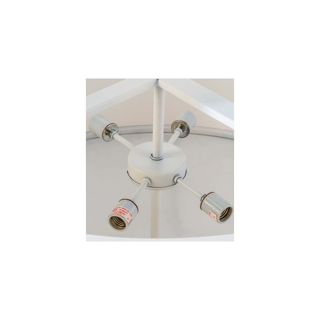 Cilindro 4 Light 37" Wide Suspension Pendant