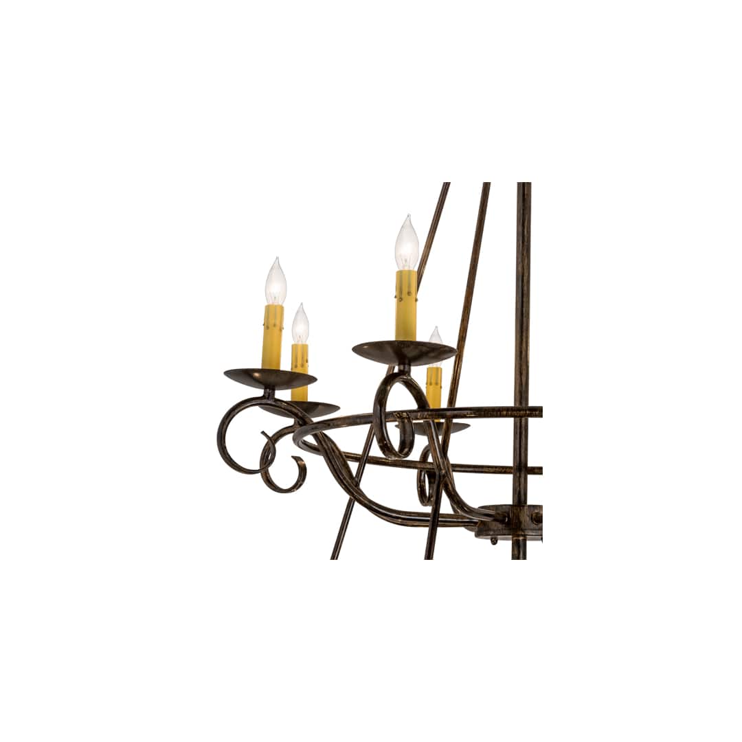 Estrella 24 Light 60" Wide Taper Candle Style Chandelier