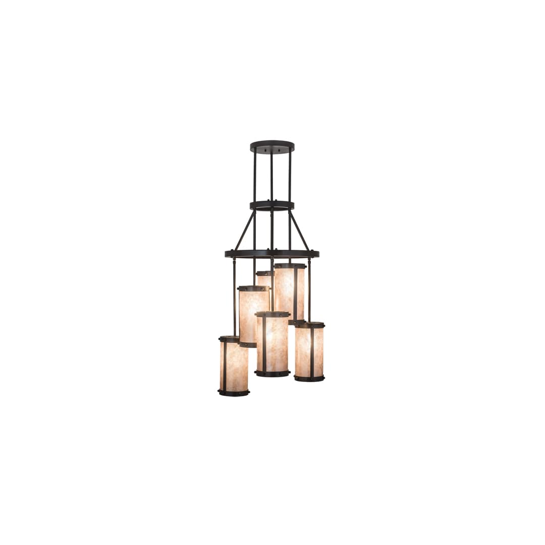 Cartier 6 Light 24" Wide Ring Chandelier