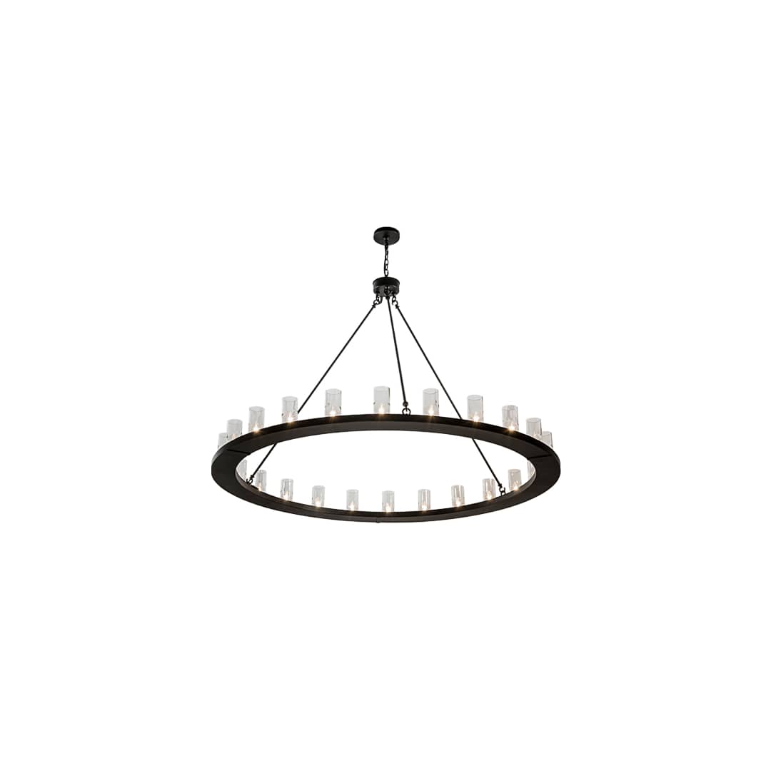 Loxley 24 Light 72" Wide Ring Chandelier
