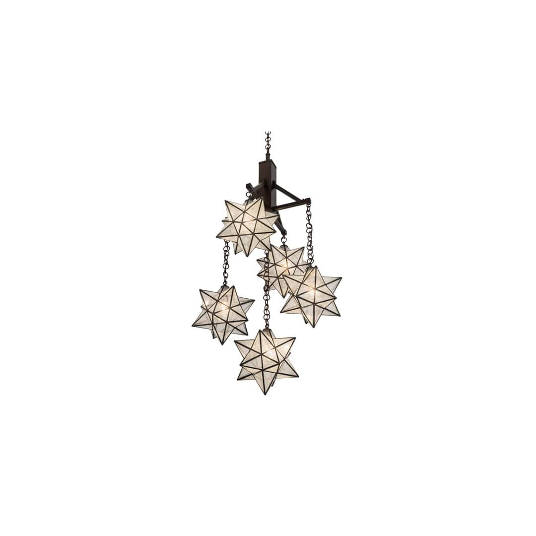 Moravian 5 Light 30" Wide Chandelier