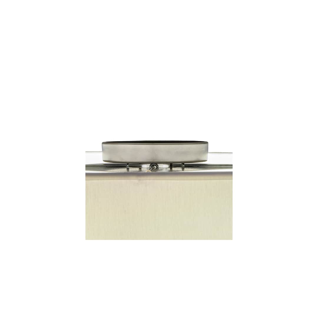 Cilindro 4 Light 30" Wide Semi-Flush Drum Ceiling Fixture - Brushed Nickel Finish